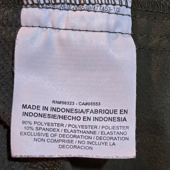 Nike Dry Fit Performance Shorts Moisture Wicking Drawstring Mens Size XL Green - Picture 8 of 8